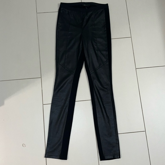 BCBG Leather Leggings - Picture 1 of 4